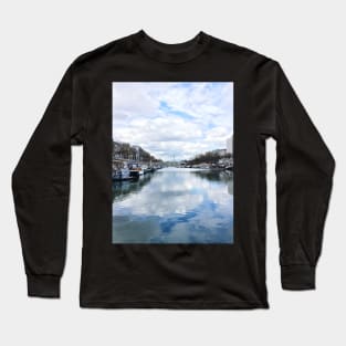 The Seine in Paris Long Sleeve T-Shirt